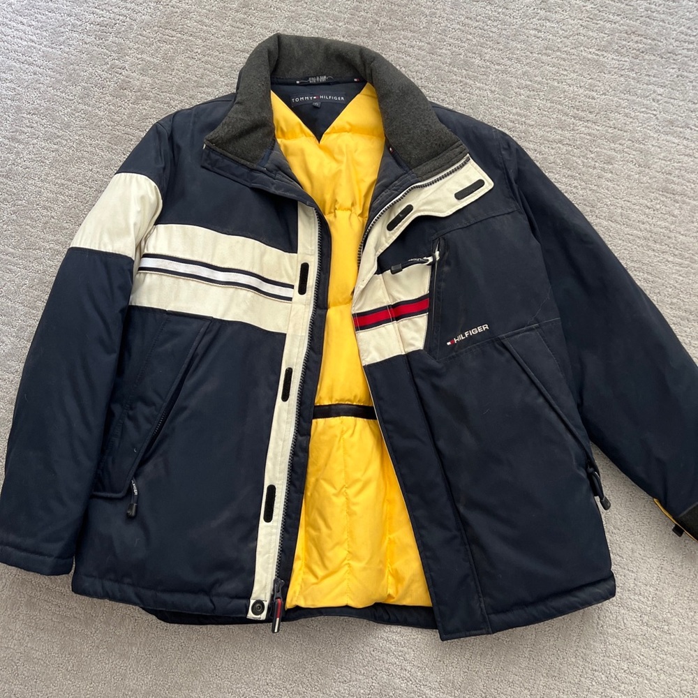 Tommy Hilfiger Mens Classic Outerwear Jacket Large
